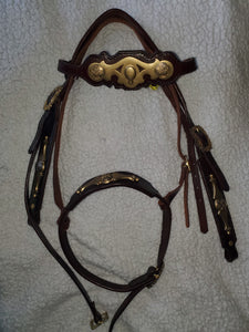 Handmade Celtic Style Headstall with Noseband - WOW!