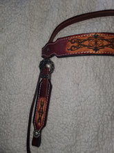 Load image into Gallery viewer, Handmade Burgundy Leather Pony Bridle