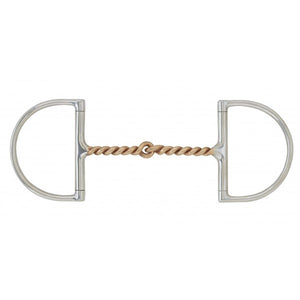 Curved Twisted Wire Hunter Dee Snaffle